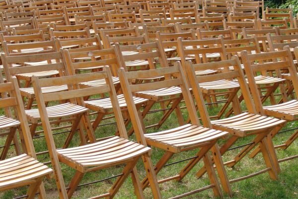 wooden folding chairs